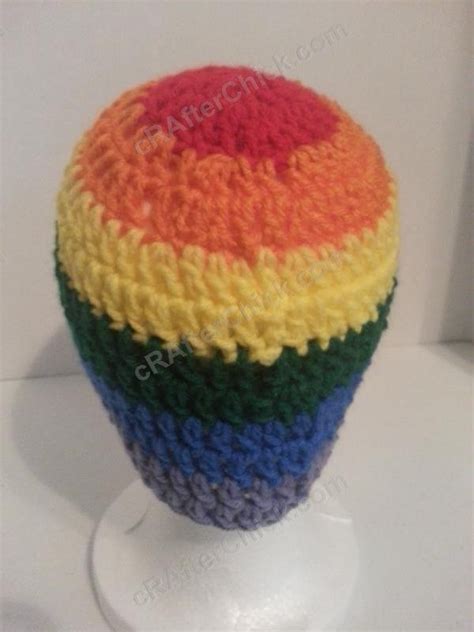 Rainbow Gay Pride Afghan Crochet Pattern Njsadeba