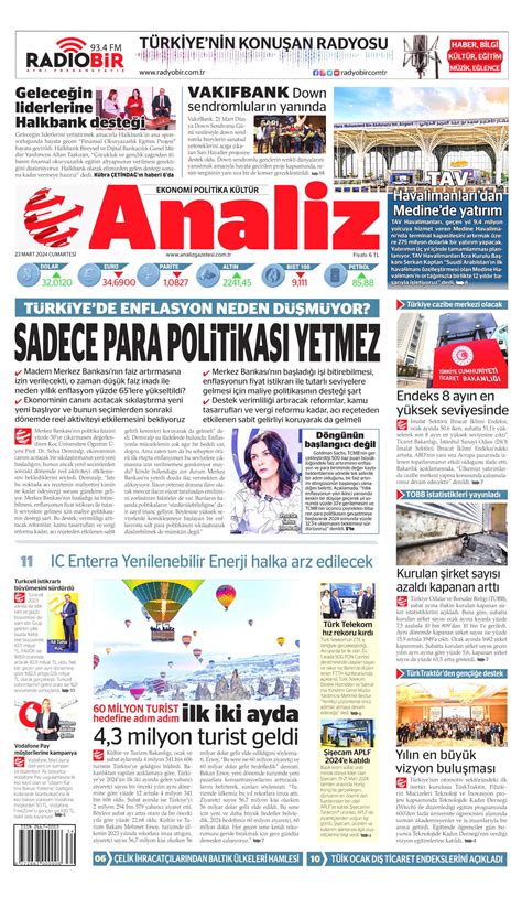 Analiz Gazetesi Analiz Manşet Oku Haberler 23 Mart 2024