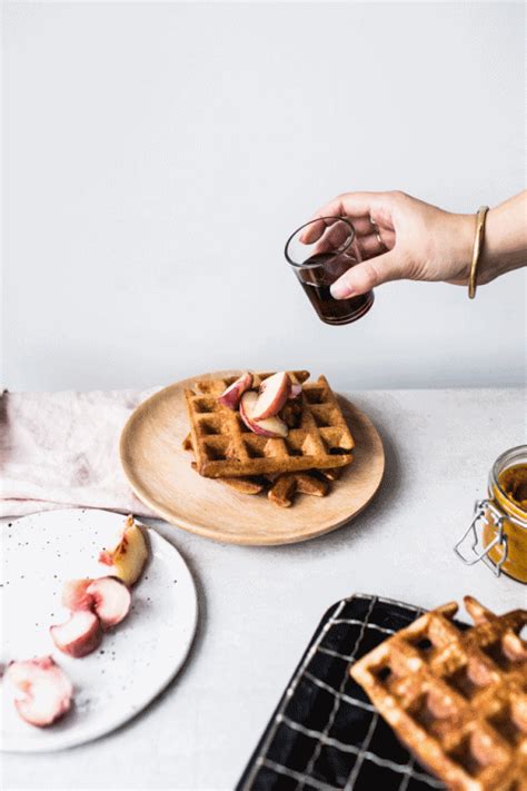 Crispy Sourdough Waffles And A Second Cookbook Izy Hossack Top With