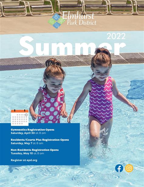 Calam O Elmhurst Park District Summer Brochure