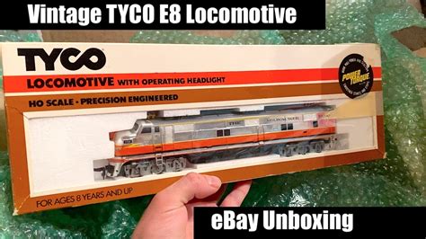 Vintage Tyco Milwaukee Road E8 Locomotive Ebay Unboxing Youtube