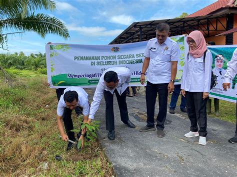 Peringati Hari Lingkungan Hidup Sedunia BPN Bengkalis Bersama DLH