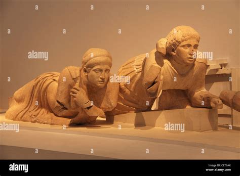 Portion Of The West Pediment Of The Temple Of Zeus Archaeological