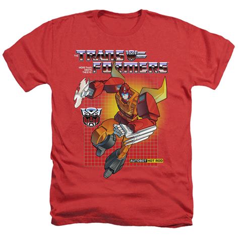 Transformers Hot Rod Red Shirts Etsy