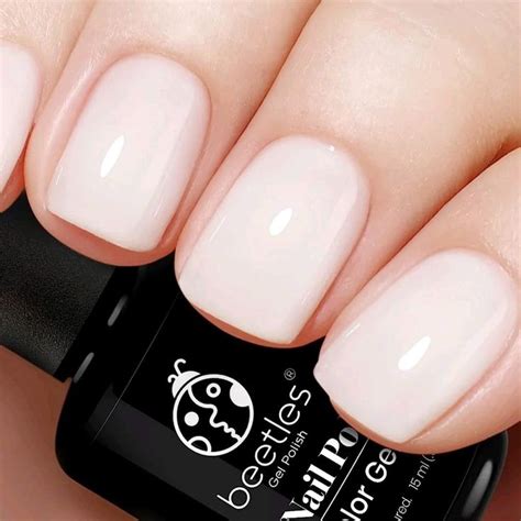 Beetles Neutral Gel Nail Polish Ml Milky White Jelly Gel Polish Set Nude Color Translucent