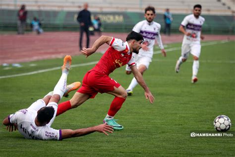 همشهری آنلاین لیگ برتر فوتبال بازی پرسپولیس و هوادار