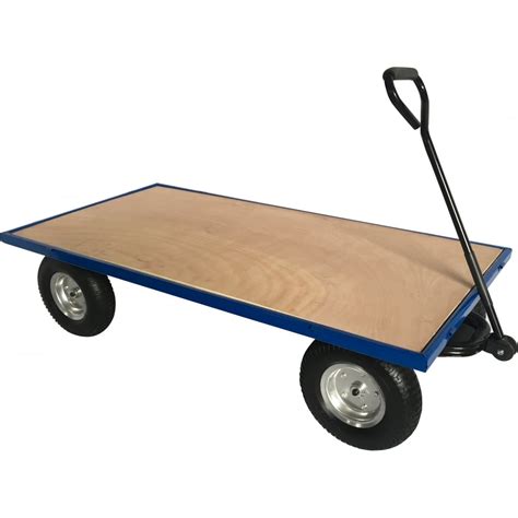 500kg Cap Industrial Turntable Truck Plywood Base Parrs