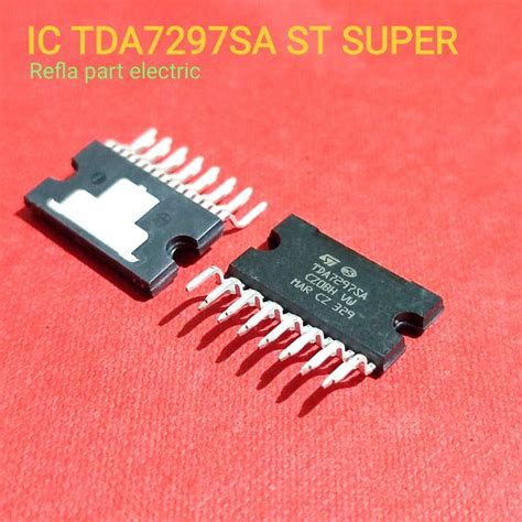 Ic Audio Chip Ic Tda7297Sa Tda7297 Zip15 Lazada Indonesia