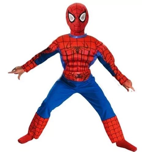 Disfraz Spiderman Infantil Cosplay Meses Sin Intereses