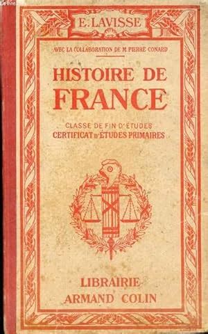 Histoire De France Cours Superieur Classe De Fin D Etudes Certificat