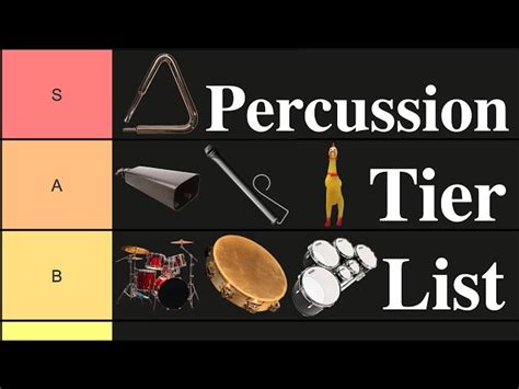 Percussion Instruments List