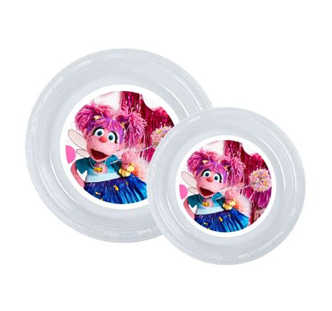 8pc Abby Caddabby Disposable Party Plates Choose Size