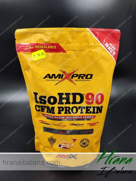 Amix Iso Hd Cfm Protein Iso Cfm Protein