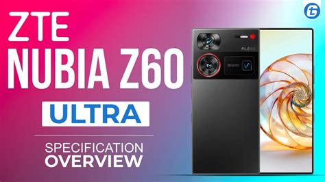 Zte Nubia Z Ultra Specification Overview Youtube