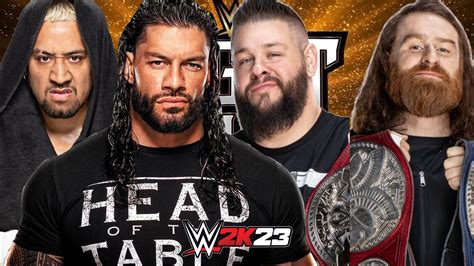 Roman Reigns Solo Sikoa Vs Sami Zayn Kevin Owens Wwe K Youtube