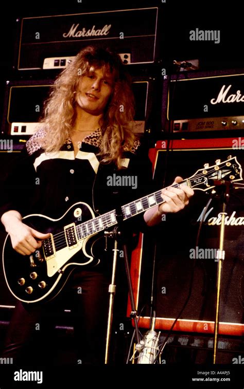 WHITESNAKE UK group John Sykes Stock Photo - Alamy