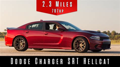 2017 Dodge Charger Srt Hellcat Top Speed Youtube