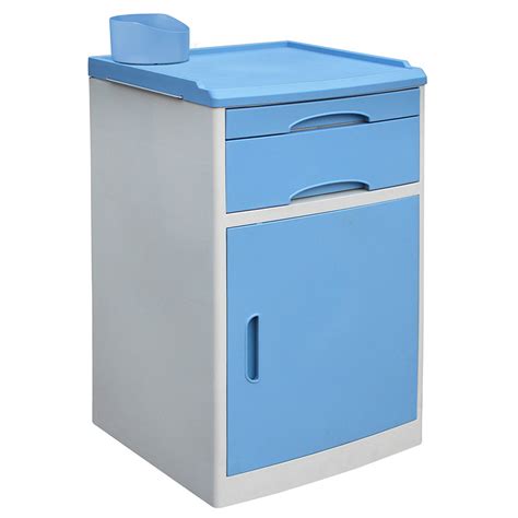 Sks201 2 Patient ABS Plastic Bedside Cabinet For Hospital China