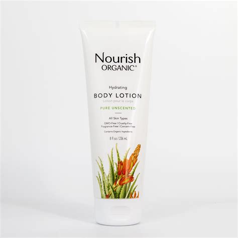 Nourish Organic Pure Unscented Hydrating Body Lotion