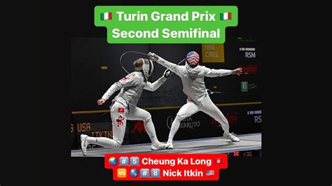 Turin Grand Prix 2024 SMF L4 Cheung Ka Long HKG V Nick Itkin USA