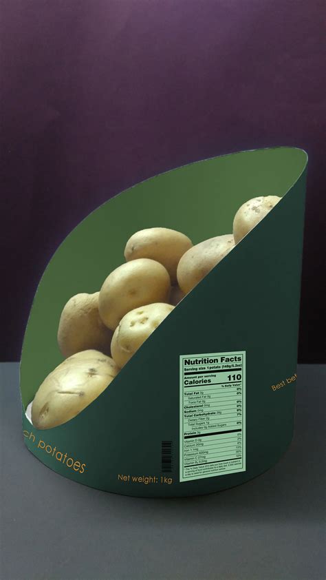 Potato Packaging Behance