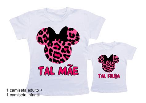 2 Camisa Personalizada Tal Mae Tal Filha Parcelamento Sem Juros