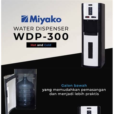 Jual Dispenser Galon Bawah Miyako Hot N Cool Panas Dingin Wdp Wdp Hot Norma Kota