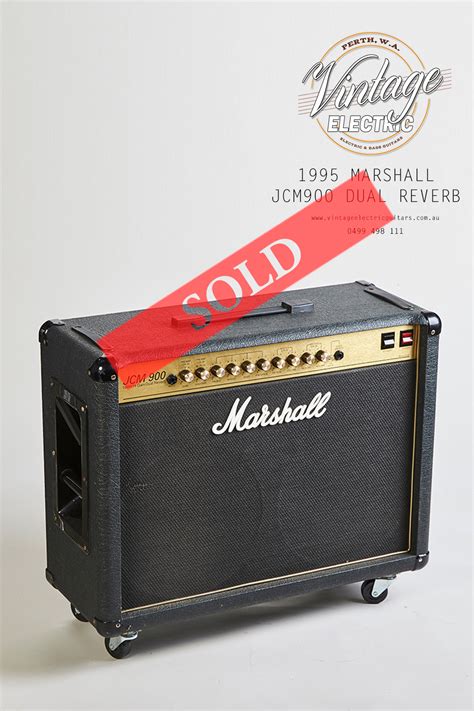 1995 Marshall Jcm 900 Amplifier Vintage Electric