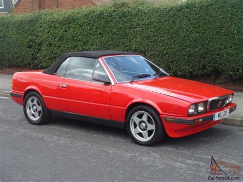 Maserati Spyder E 1990 Twin Turbo Convertable Built By Zagato Future