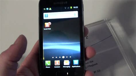 Samsung Galaxy Ace 2 Hands On Review Youtube