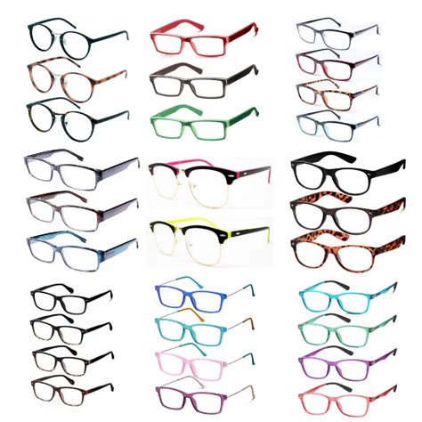 240 Wholesale Assorted Colors And Power Lens Plastic Reading Glasses Bulk Buy Wsd