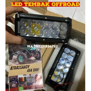 Jual Led Tembak Offroad Work Light Bumper Atap Jimny Taft Hardtop