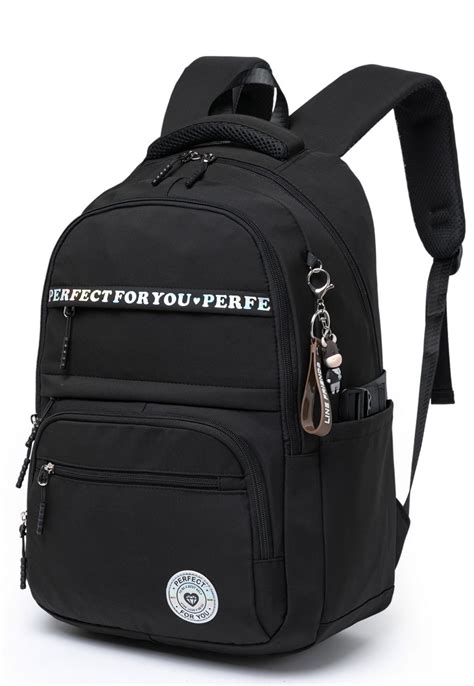 Mochila Bolsa Feminina Espaçosa Casual Escolar Reforçada 01 PRETO