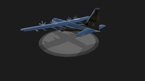 Simpleplanes Ac 130h Aerial Gunboat Remastered