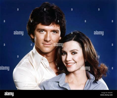 DALLAS From Left Patrick Duffy Victoria Principal 1978 91 Stock