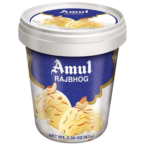 Amul Real Ice Cream - Rajbhog – Amul - The Taste of India