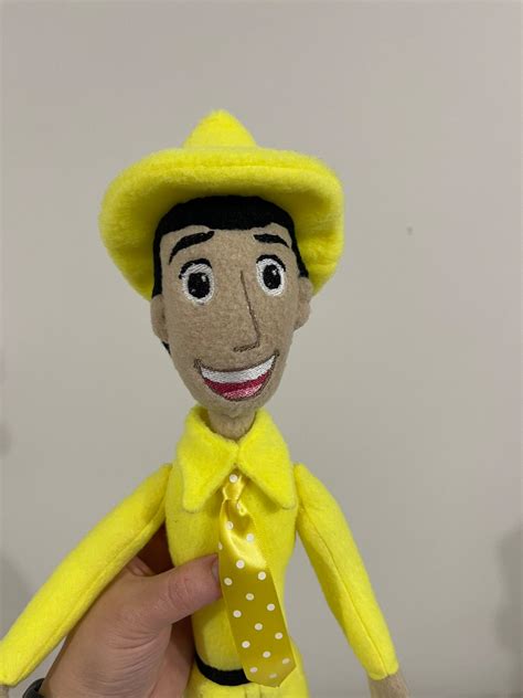 Curious George Plush Toy the Man With the Yellow Hat Ted Shackleford ...