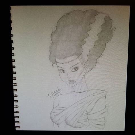 Bride Of Frankenstein Sketch