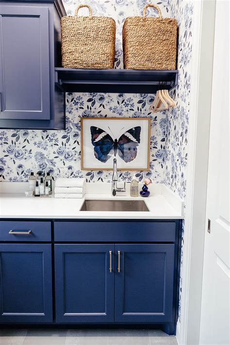 My Laundry Room Reveal Brightontheday Blue Laundry Rooms Laundry