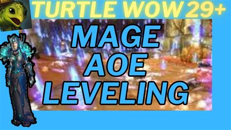 Classic Mage AOE Levling Turtle WoW YouTube