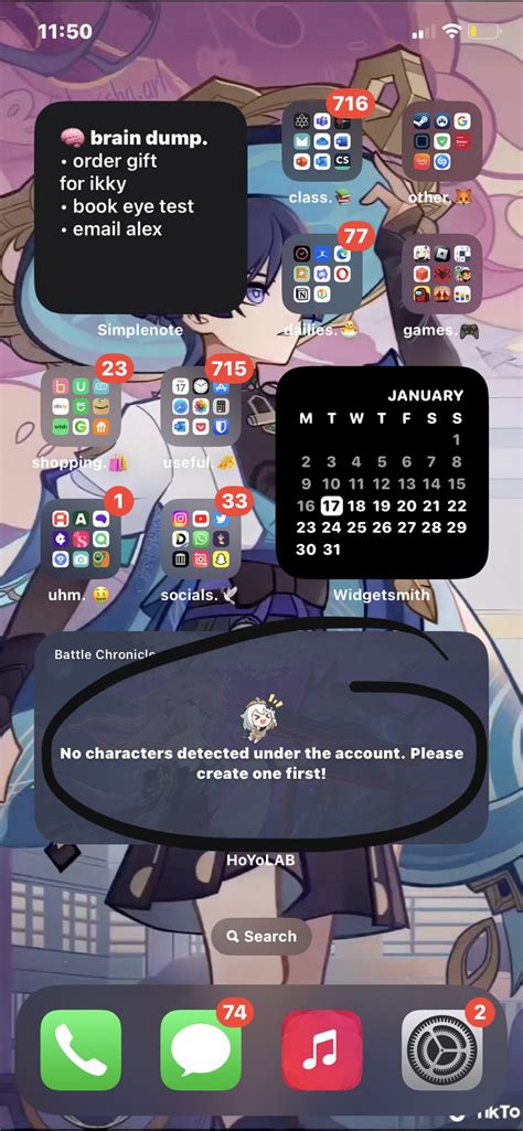 Cant See Hoyolab Widget Fandom