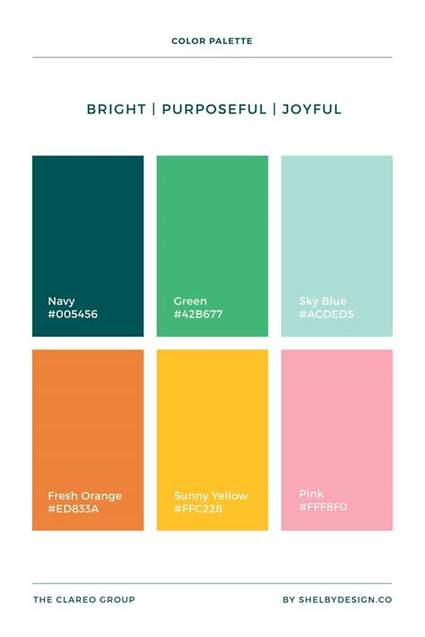 Powerful Brand Color Palette For Leadership Consultants