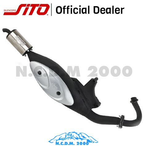 Silencer Sito Plus Piaggio Nrg Zip Sp Gilera Runner Cc Ebay