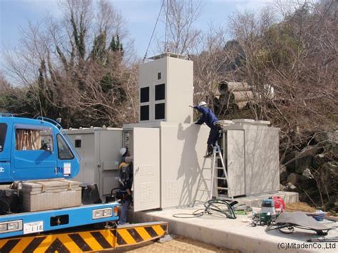 パワーコンディショナ設置 岡山県笠岡市（エリアb） ミタデンが手掛ける太陽光発電