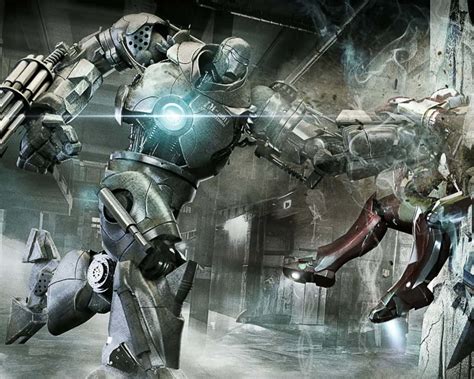 Download Iron Man Vs Iron Monger 1280 X 1024 Wallpaper Wallpaper ...