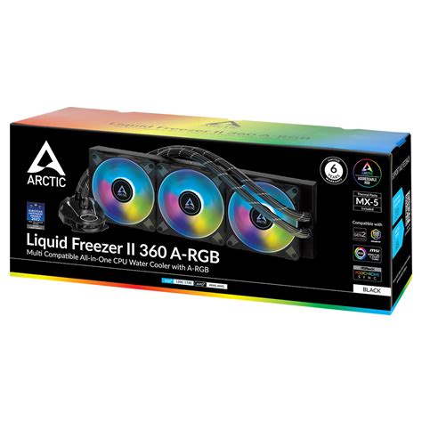 Liquid Freezer II 360 A RGB AiO CPU Wasserkühler mit A RGB ARCTIC