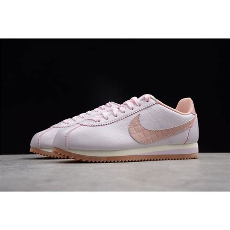 Women's Nike Classic Cortez Leather Lux Pearl Pink 861660-600, Nike Factory Store, Nike Store