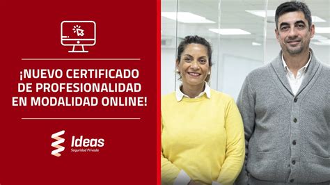 Lanzamos El CERTIFICADO De Profesionalidad De SEGURIDAD PRIVADA En