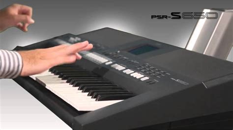 Teclado Yamaha PSR S650 YouTube