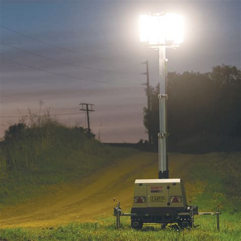 Light Tower Led Head Hybrid For Rent Kennards Hire